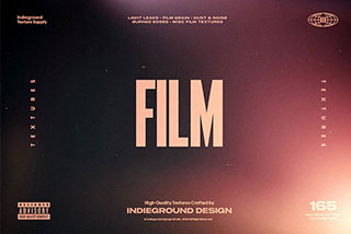 165款复古划痕杂点灰尘纹理电影胶片背景图片设计素材 Indieground – Film Textures